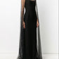 Girlhomeshops - Robe de soirée longue noire, magnifique, exquise et brillante, élégante, gh5410