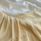 Cremegelb glänzendes elegantes exquisites Perlenträger langes Chiffon-Ballkleid, Abendkleid, Partykleid, Abschlusskleid gh3508
