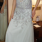Light Green Vintage Beaded Spaghetti Strap Elegant Long Prom & Evening Party Dress gh8382