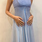 Purple Shiny Fashion Spaghetti Strap Long Elegant Tulle Ball Gown Evening Dress Party Dress gh3434