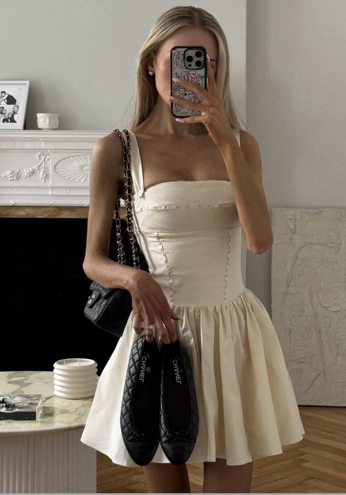 Girlhomeshops - Robe de soirée courte en satin ivoire, robe d'anniversaire gh5279