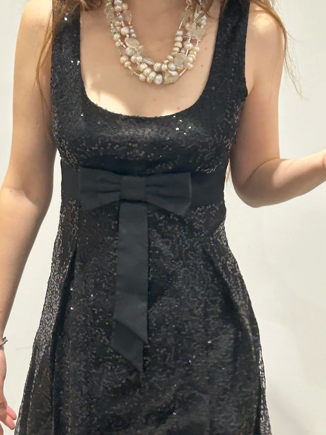 Black Vintage Luxury Beaded Spaghetti Strap Fitted Waist Prom & Evening Party Dress gh8452