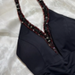Elegant Long Prom & Evening Party Dress, Black Halter Design With Rhinestones, High Waist Slim Silhouette gh8581