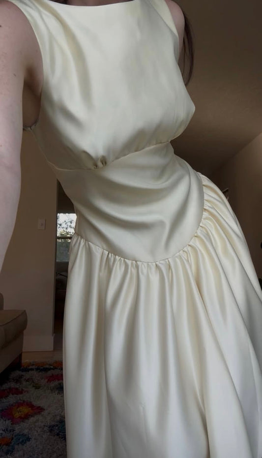 girlhomeshops--Custom dresses, simple long women's bridesmaid dresses, free custom colors and custom sizes gh5707