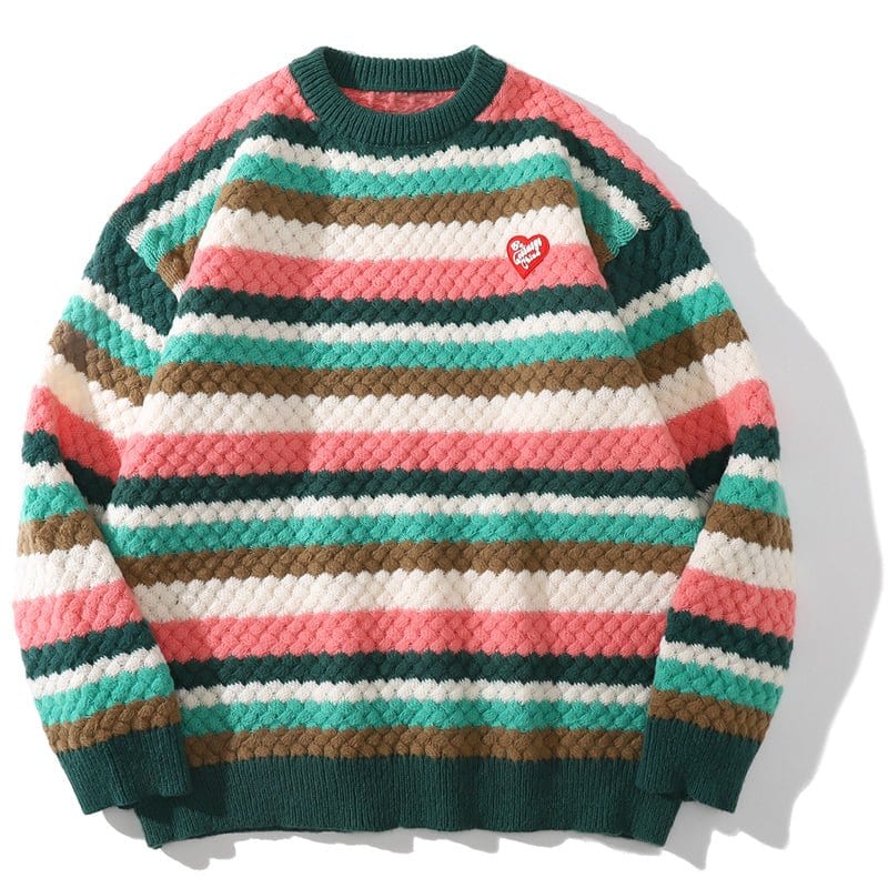 Herbst und Winter modisches Langarm-Pullover-Oberteil im Lazy-Style 5083