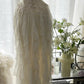 Ivory White Romantic Elegant Exquisite Beaded Backless Long Chiffon Ruffle Homecoming Dress Prom Dress Evening Dress Birthday Holiday Party Dress gh4009