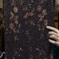 Black Sleeveless Round Neck Evening Gown Pink Floral Sequin Hand Beaded Long Formal Prom Dress gh9747