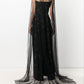 Girlhomeshops - Robe de soirée longue noire, magnifique, exquise et brillante, élégante, gh5410