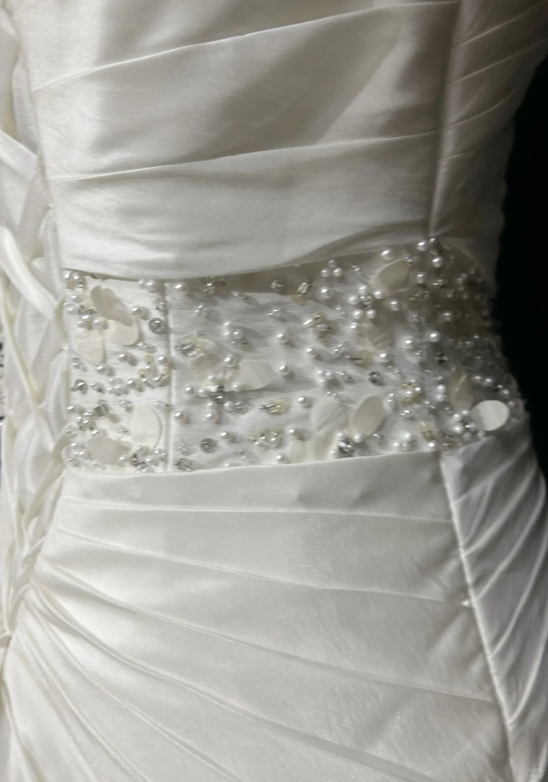 One Shoulder Vintage Bridal Gown Sweetheart Neck Beaded 3D Floral A Line Wedding Dress with Train gh9547