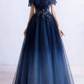 Süßes Tüll Pailletten langes Ballkleid Abendkleid 10470