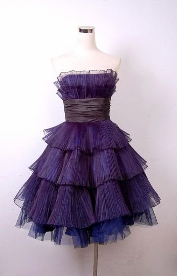 girlhomeshops-Lila kurzes mehrlagiges Tüll-Prinzessinnen-Heimkehrkleid gh5769