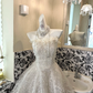 Ivory Strapless Waist-Cinched Accented Full Flared Long Romantic Dress, Wedding Gown gh7714