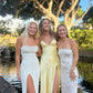 White/Yellow/Sexy Elegant Long Chiffon/Satin/Lace Ball Gown Evening Dress Wedding Guest Party Dress gh4120