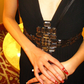 Black Vintage Sexy Spaghetti Strap V-Neck Short Prom & Evening Party Dress gh8399