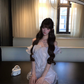 Women Romantic White Off Shoulder Homecoming Dress 3D Rose Ruffled Flowy Short Party Dress gh9417