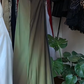 Gradient Green Vintage Prom Dress Halter V Neck Twisted Waist Chiffon Long Evening Gown gh9602