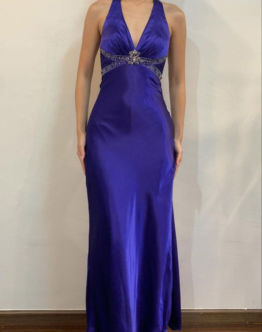 Girlhomeshops - Robe de bal longue en satin à la mode, robe de remise de diplôme, robe de soirée, gh5518