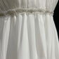 ✨Girlhomeshops-White Spaghetti Strap Chiffon Empire Waist Wedding Gown gh10154