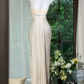 Nude Spaghetti Strap Silver Chevron Sequin Mermaid Evening Dress, Prom Formal Gown gh9510