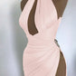 Burgundy Elegant Off-the-shoulder High Neck Exquisite Beading Long Sexy Slit Ball Gown Evening Gown Party Dress gh3426