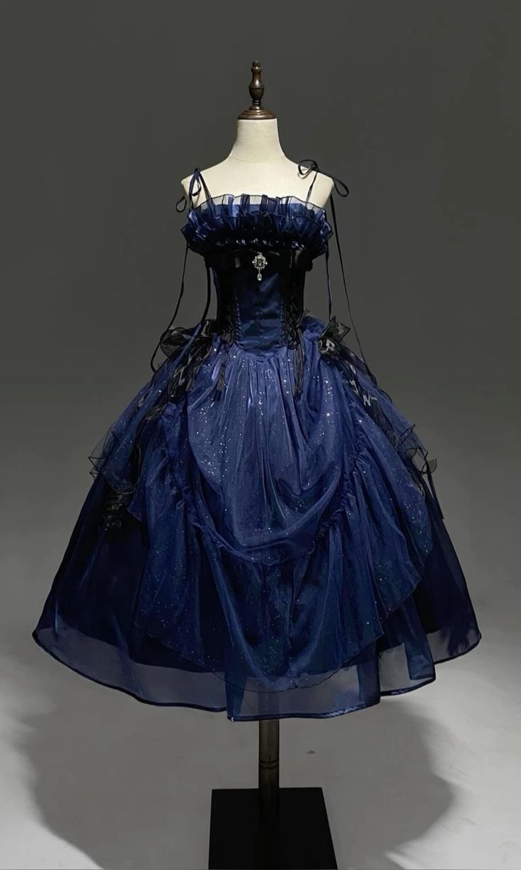 girlhomeshops-Blaues Homecoming-Kleid, Prinzessinnenkleid, kurz/mittellang, Tüll, gh5765