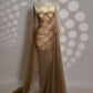 Girlhomeshops-Black/Wine Red/Light Brown Exquisite Beaded Sweetheart Collar Long Tulle Prom Dress Evening Dress Party Dress gh5386
