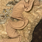 Robe de soirée courte en dentelle champagne avec appliques et perles gh4389