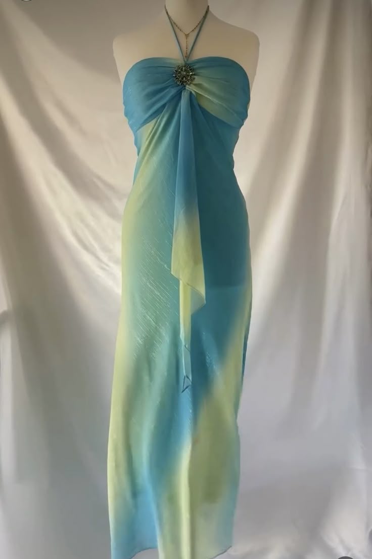 Robe de soirée élégante en mousseline de soie rose magnifique, sans bretelles, dégradée, longue, gh3179