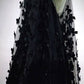 girlhomeshops – Schwarzes, exquisites Schmetterlings-Kurz-Tüll-Heimkehrkleid, wunderschönes Strapskleid, gh5692