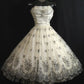 girlhomeshops - Robe de soirée mi-longue en tulle et dentelle noire et blanche, modèle gh5587