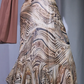 ✨Girlhomeshops-Spaghetti Strap Leopard Swirl Print Midi Dress Backless Beaded Irregular Ruffle Evening Gown gh10048