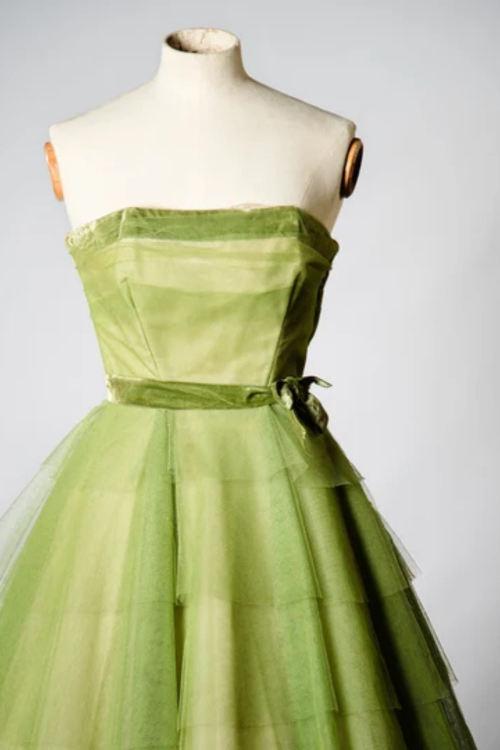Grüne Mode charmante schöne Jugend lange Tüll Ballkleid Abendkleid Geburtstagsparty Kleid Homecoming Kleid gh3540