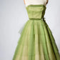 Grüne Mode charmante schöne Jugend lange Tüll Ballkleid Abendkleid Geburtstagsparty Kleid Homecoming Kleid gh3540