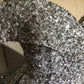 Silber Wunderschöne Glänzende Off-shoulder Pailletten Lange Prinzessin Bodenlangen Ballkleid Abendkleid Brautkleid gh3445