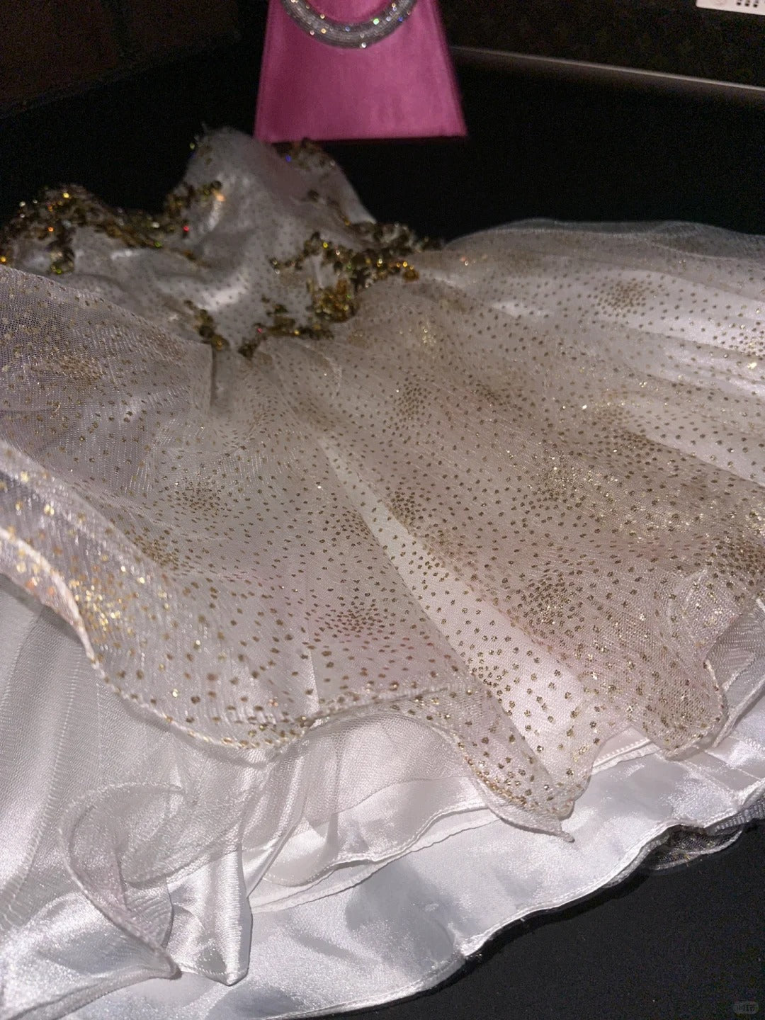 Robe de soirée courte en tulle ornée de perles et de paillettes, magnifique robe de bal, robe d'anniversaire, gh4458