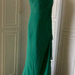💚Grünes, perlenbesetztes Vintage-Kleid mit einer Schulter, stilvolles langes Chiffon-Kleid für Hochzeitsgäste, Ballkleid, Abendkleid, Gatsby-Beauty-Partykleid, gh4391