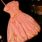 Orange Homecoming Dress Fashion Short Satin Prom Dress Evening Dress gh4420