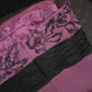 Rosa florales langes Satin-Ballkleid, Abend- und Partykleid, gh4422