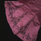 Rosa florales langes Satin-Ballkleid, Abend- und Partykleid, gh4422
