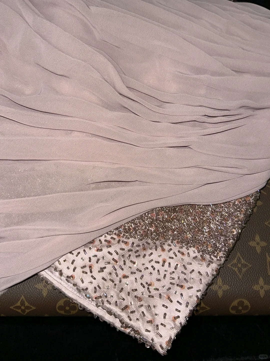 Lila Homecoming-Kleid, modisch, perlenbesetzt, kurzes Tüll-Ballkleid, Abendkleid gh4419