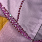 Robe de soirée courte en tulle et tulle, robe de princesse violette à perles, gh4428