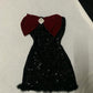 Robe de soirée courte à paillettes et diamants scintillants, robe de bal, robe de cocktail, robe de soirée, robe de bal, robe de soirée ...