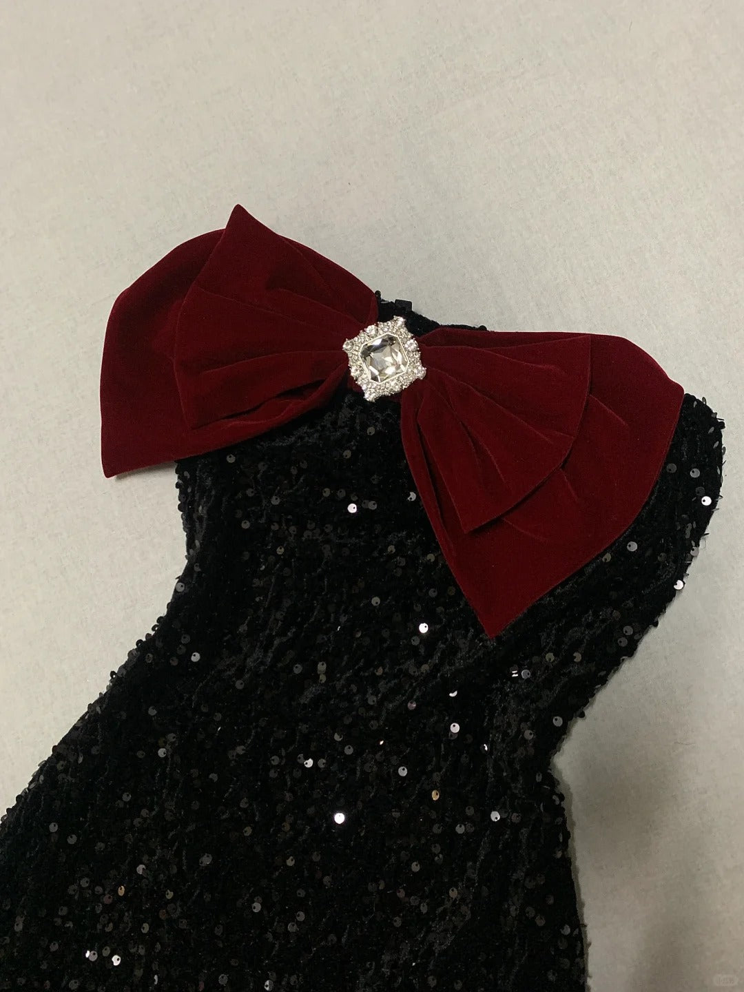 Robe de soirée courte à paillettes et diamants scintillants, robe de bal, robe de cocktail, robe de soirée, robe de bal, robe de soirée ...