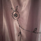 Rosa Braun Vintage Exquisite Perlen Spaghetti Strap Lange Tüll Elegante Ballkleid Abendkleid Partykleid Ballkleid gh3153