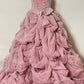 Girlhomeshops-Pink Gorgeous Beaded Sparkling Elegant Long Tulle Ball Gown gh5320