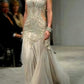 Girlhomeshops--Ivory white wedding dress exquisite beaded long open back tulle prom dress wedding dress gh5468