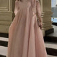 Pink Shiny Elegant Back lace Up Long Evening Gown gh6776
