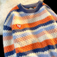 Herbst und Winter modisches Langarm-Pullover-Oberteil im Lazy-Style 5083