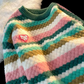 Herbst und Winter modisches Langarm-Pullover-Oberteil im Lazy-Style 5083