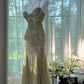 Vintage Beading Long Elegant Chiffon Homecoming Dress Ball Dress Evening Dress Birthday Party Dress Date Dress Prom Dress gh4681